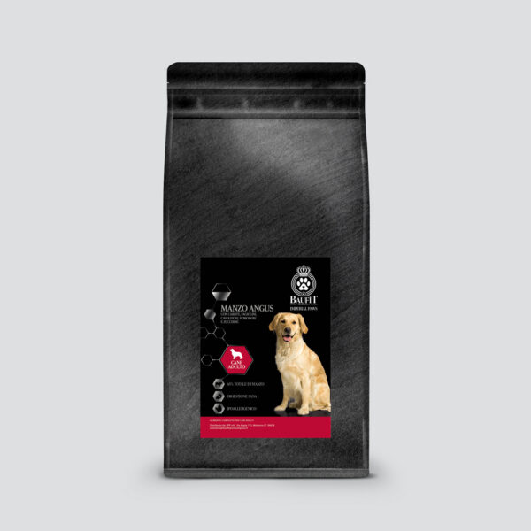 Crocchette per Cane Adulto Baufit – Imperial al Manzo Angus e Supercibi