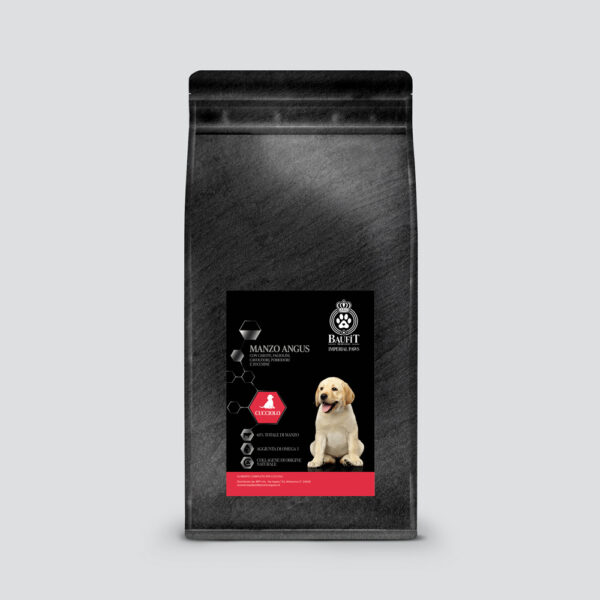 Crocchette per Cane Cucciolo Baufit – Imperial al Manzo Angus e Supercibi