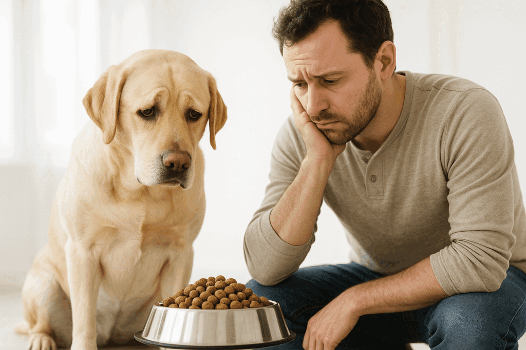 Cane non mangia. Cause e rimedi Baufit