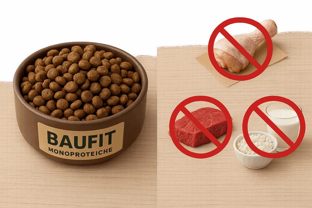 intolleranze alimentari cani crocchette baufit